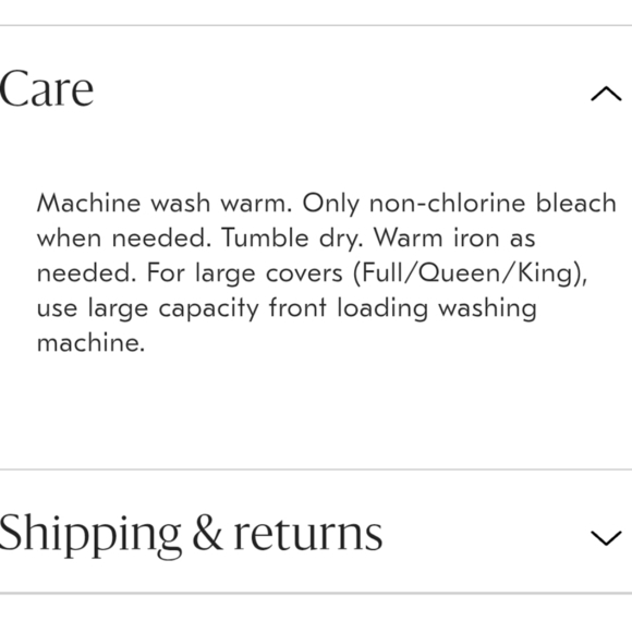 ❤️B2G1 FREE West Elm Lowen TENCEL™ Linen Duvet Cover, White,King/California King - Picture 6 of 12